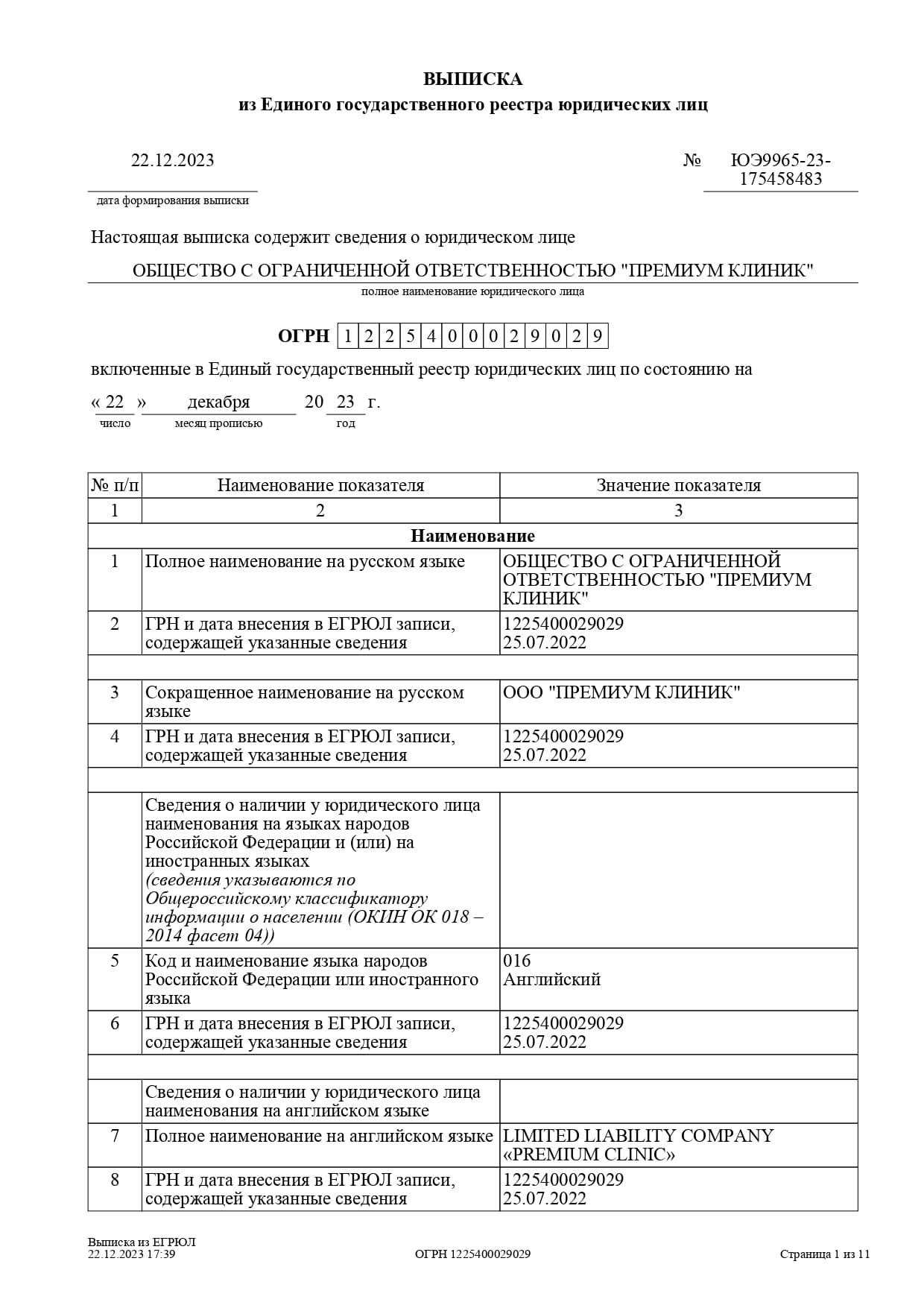 ЕГРЮЛ - страница 1